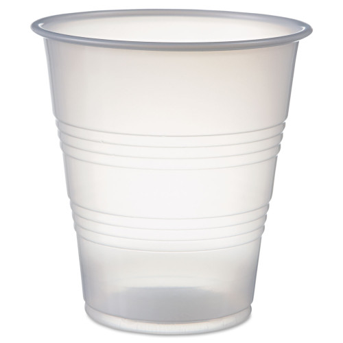 Dart High-Impact Polystyrene Cold Cups， Perfect Pak， 7 oz， Translucent， 750/Carton (Y7PFTPK)