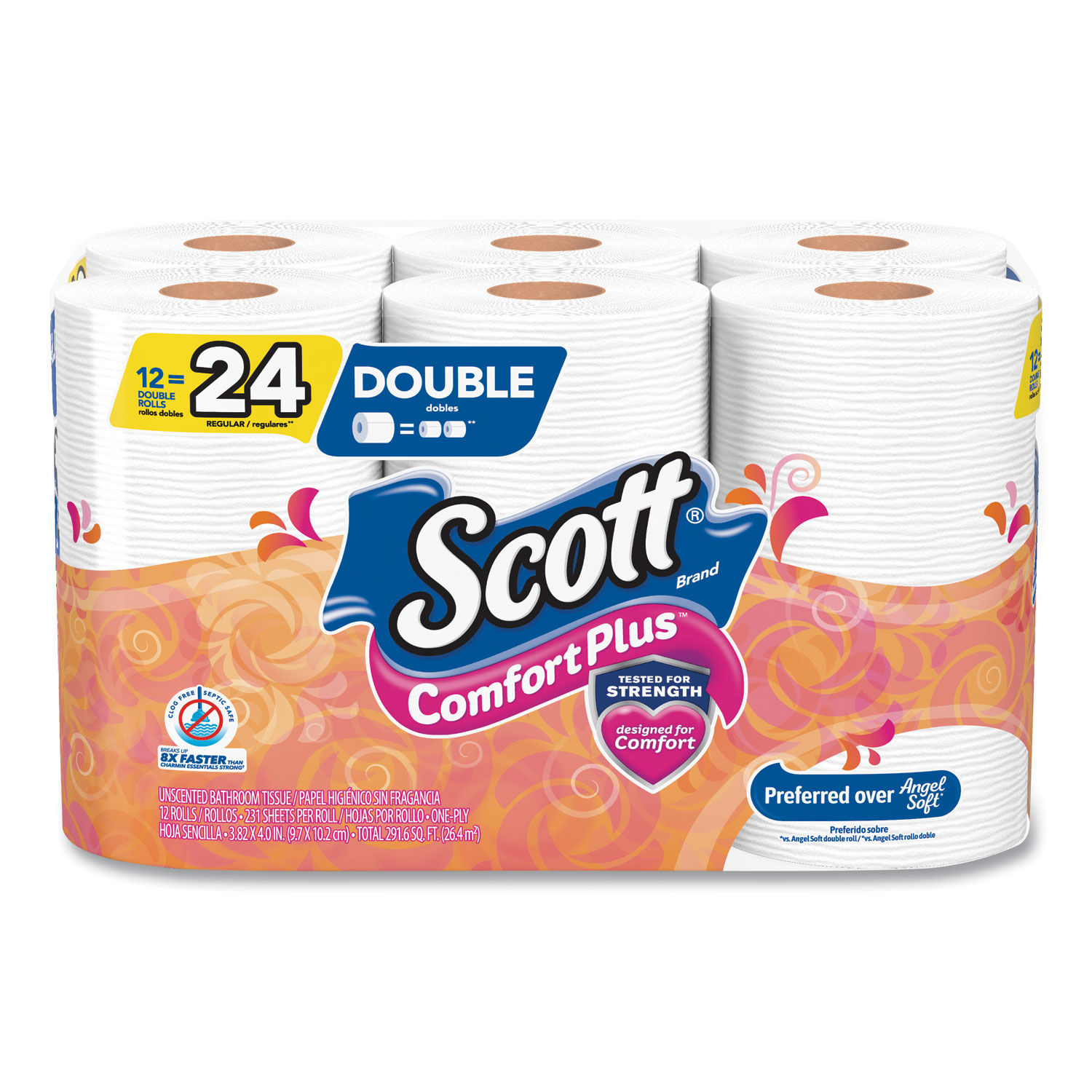 ComfortPlus Toilet Paper by Scottandreg; KCC47618