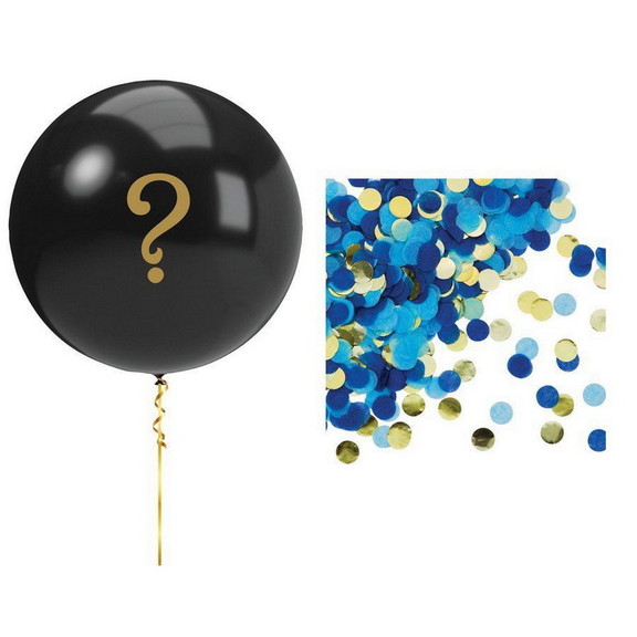 Creative Converting 644559 Blue Gender Reveal Ball...