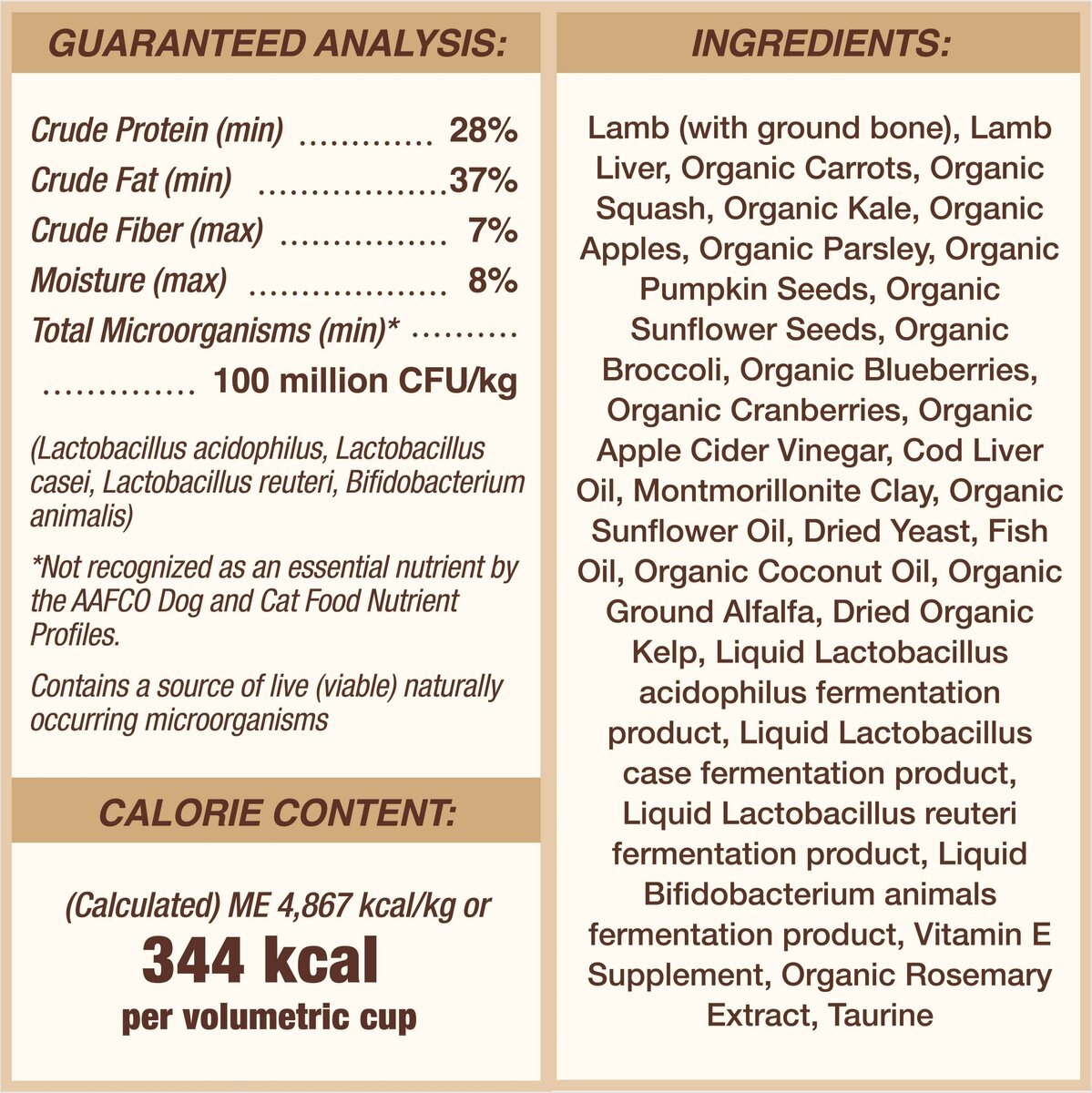 Primal Raw Pronto Lamb Recipe Dog Freeze-Dried Food