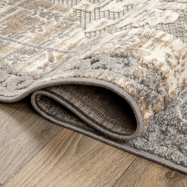 World Rug Gallery Distressed Traditional Indoor outdoor Area Rug