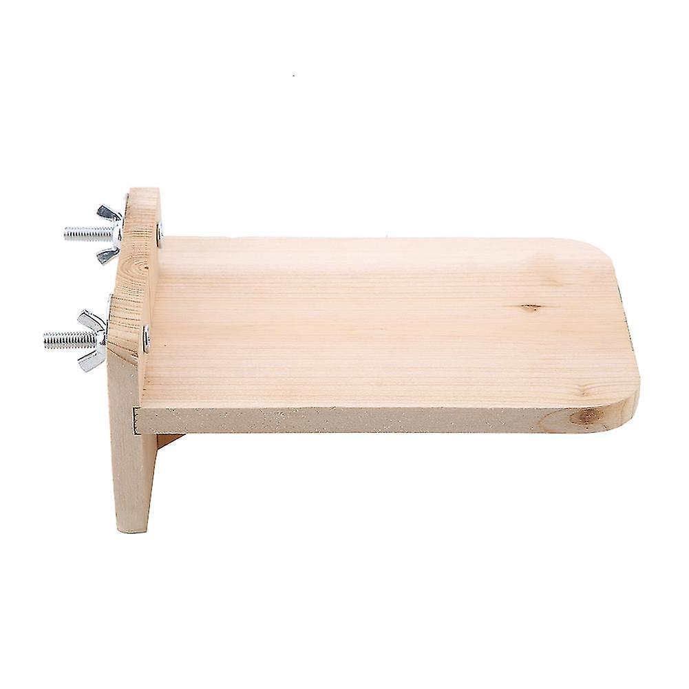 Wood Platform With Screws For Hamster Squirrel Cage Small Pet Toys