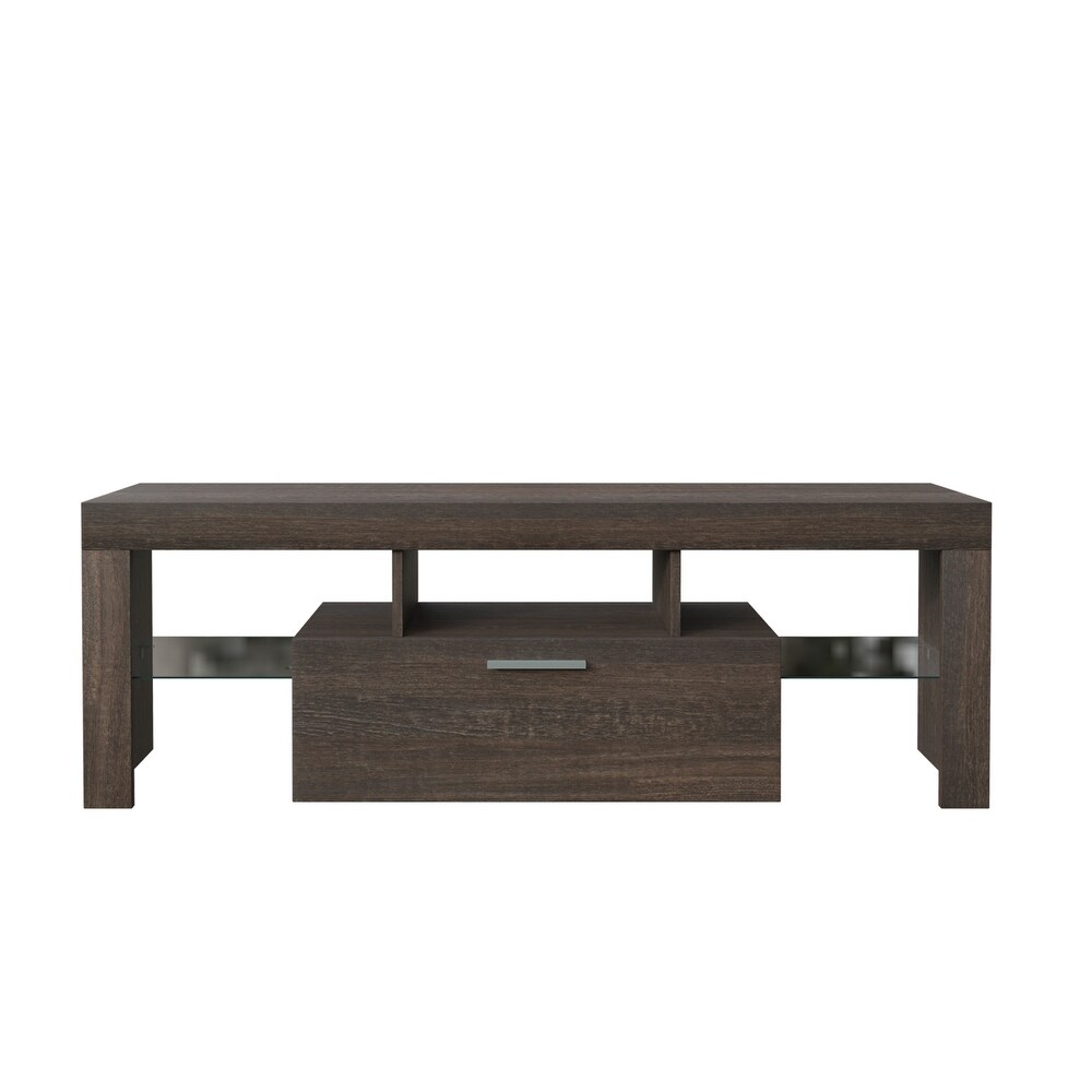 Brown Quick Assemble Simple Modern TV Cabinet TV Stand