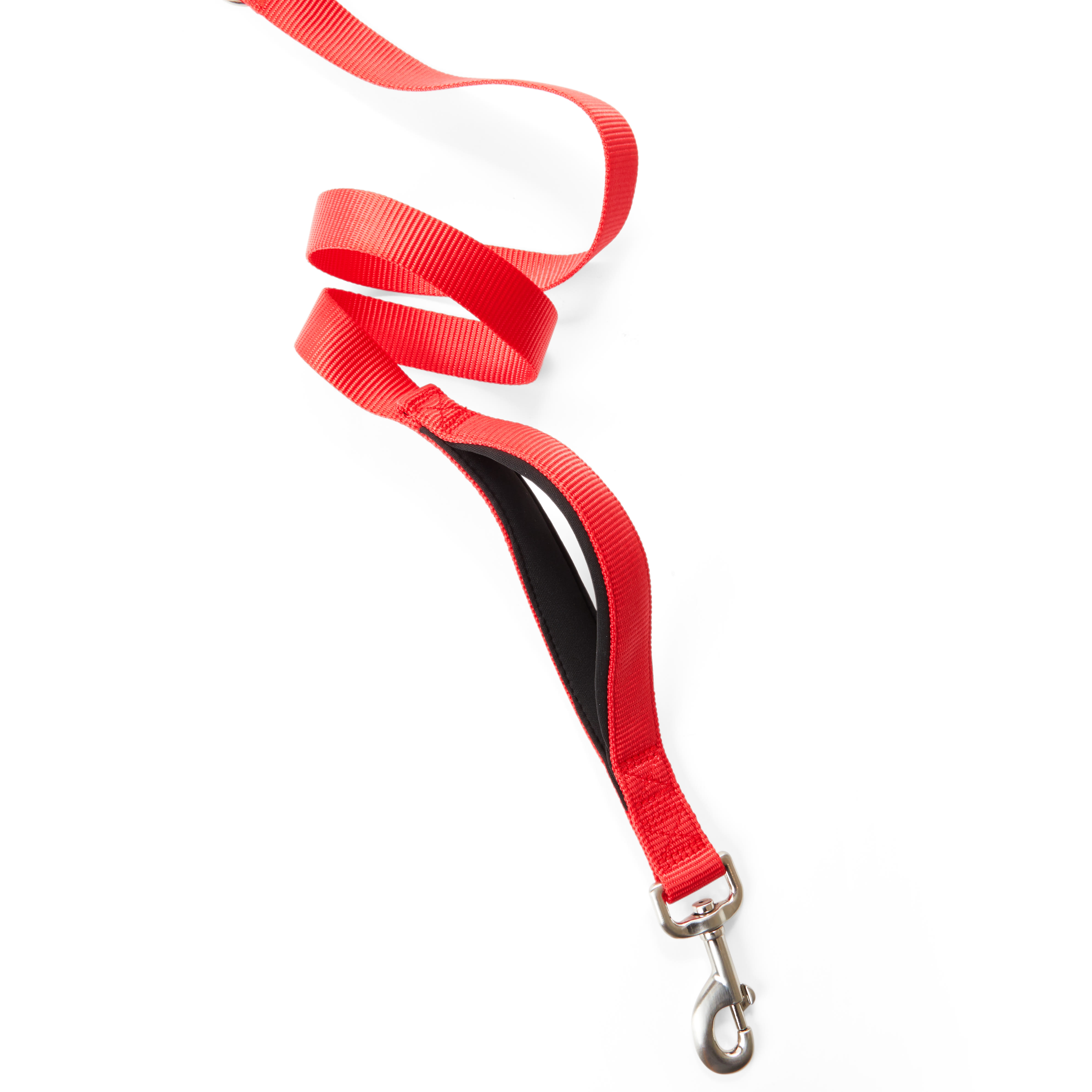 YOULY The Champion 2-in-1 Red Dog Lead， 4 ft.