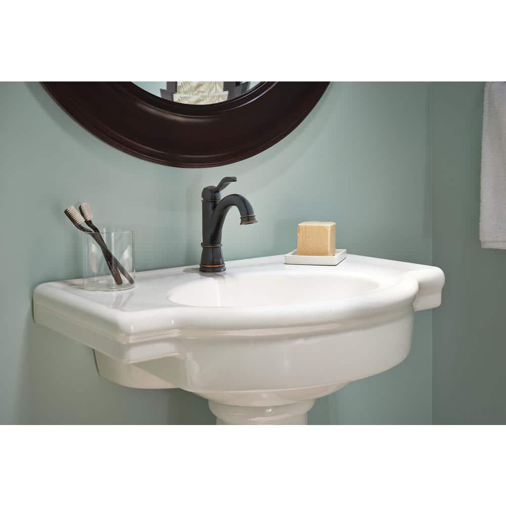 Delta Porter Single Hole SingleHandle Bathroom Faucet in Oil Rubbed Bronze