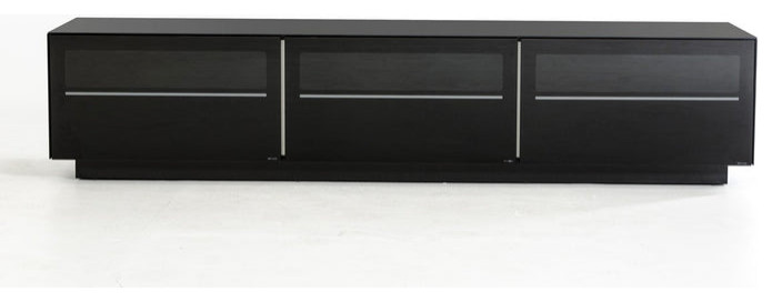 Niklas Contemporary Black TV Stand   Modern   Entertainment Centers And Tv Stands   by Cristiano Domani  Houzz