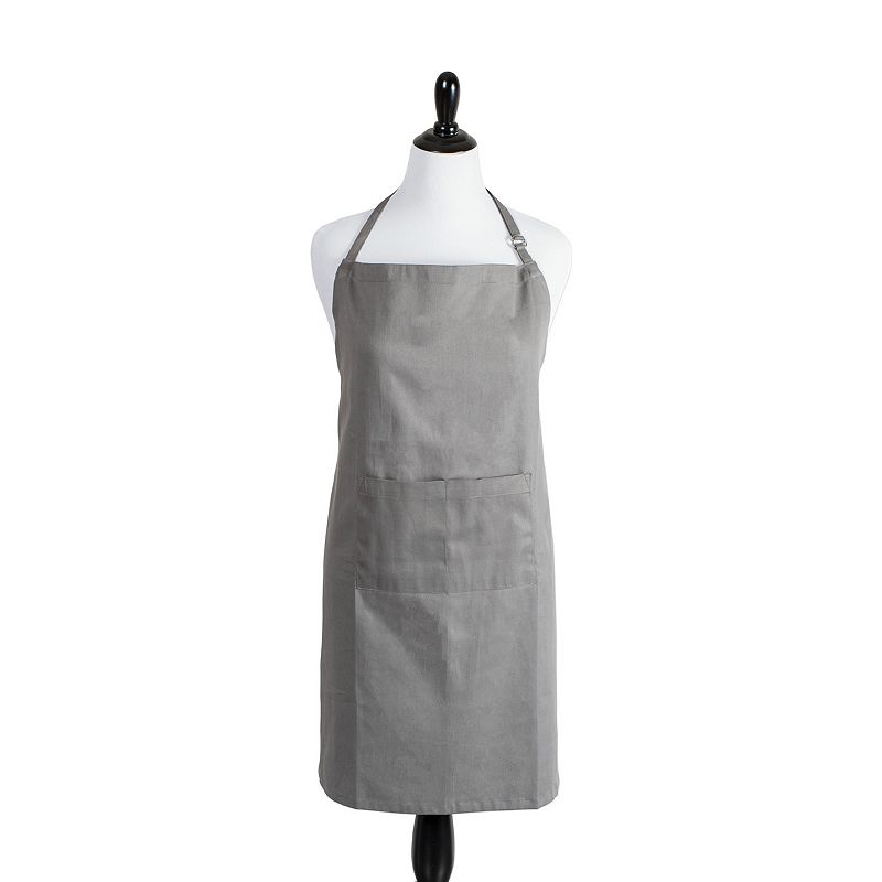 38 Gray Adjustable Extra Large Chef Kitchen Apron with Pockets