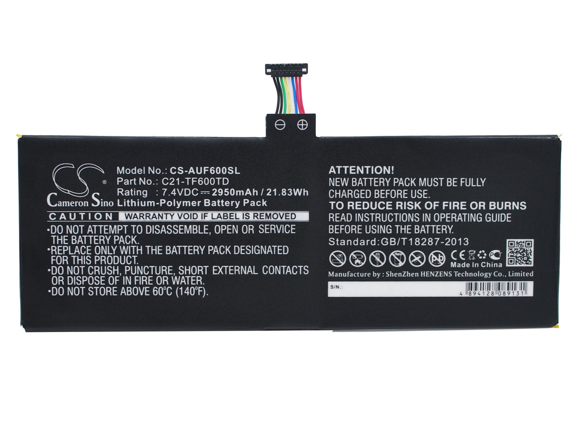 Asus VivoTab TF600T Replacement Battery BatteryClerkcom Tablet