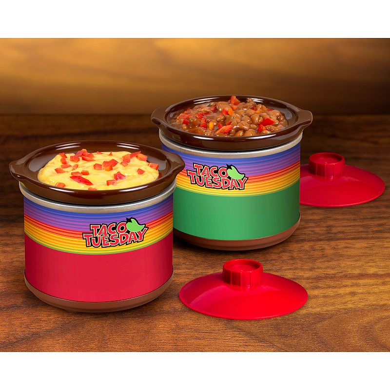 Taco Tuesday 2-pc. Mini Fiesta Dipper Set