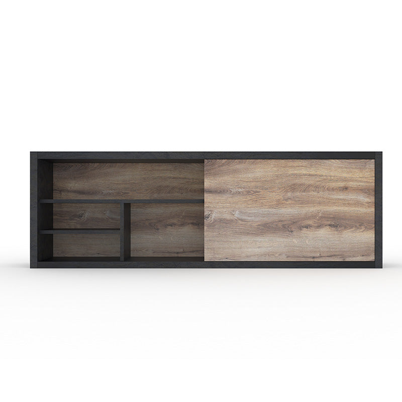 ARTO Display Unit 240cm - Warm Oak & Black