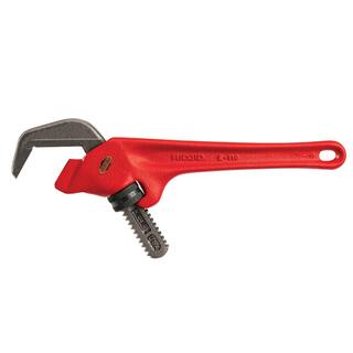 RIDGID 9-12 in. Offset Hex Jaw Pipe Wrench Sturdy Plumbing Pipe Tool with Hex Jaw Mechanism for Extra Wide Opening 31305