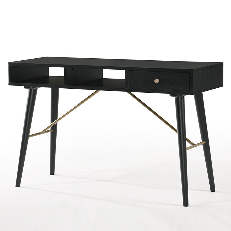 RANIA Study Desk Console 120cm - Black Ash