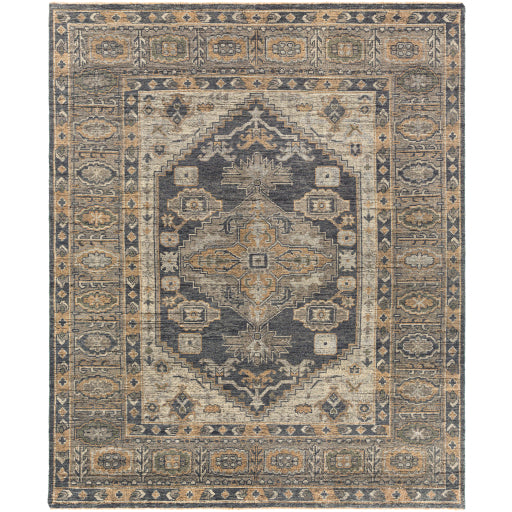 Reign NZ Wool Charcoal Rug