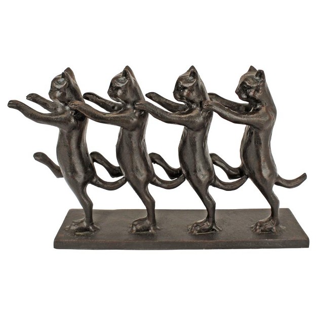 Design Toscano Chorus Line Cats Cast Iron Statue