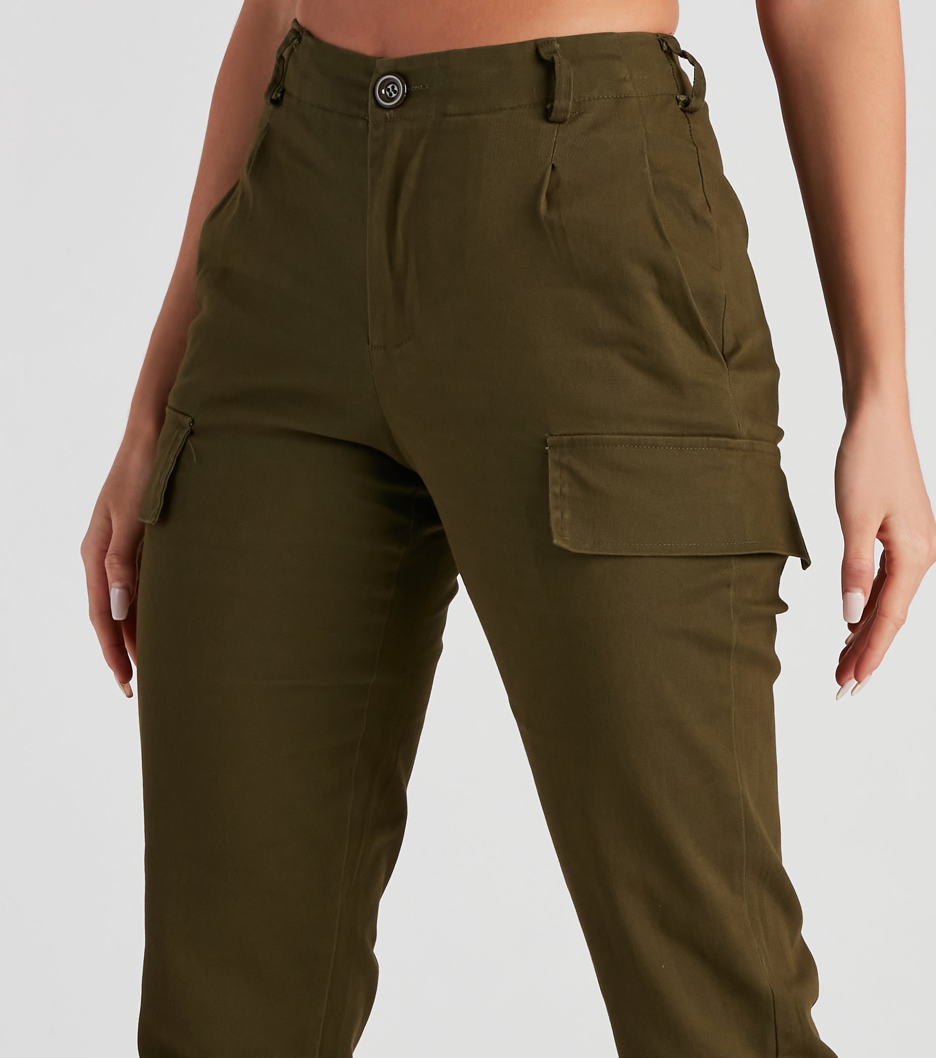 Cool Girl Cargo Skinny Pants