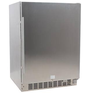 EdgeStar 142 Can 24 in. Built-In Outdoor Solid Stainless Steel Door Beverage Cooler CBR1501SSOD