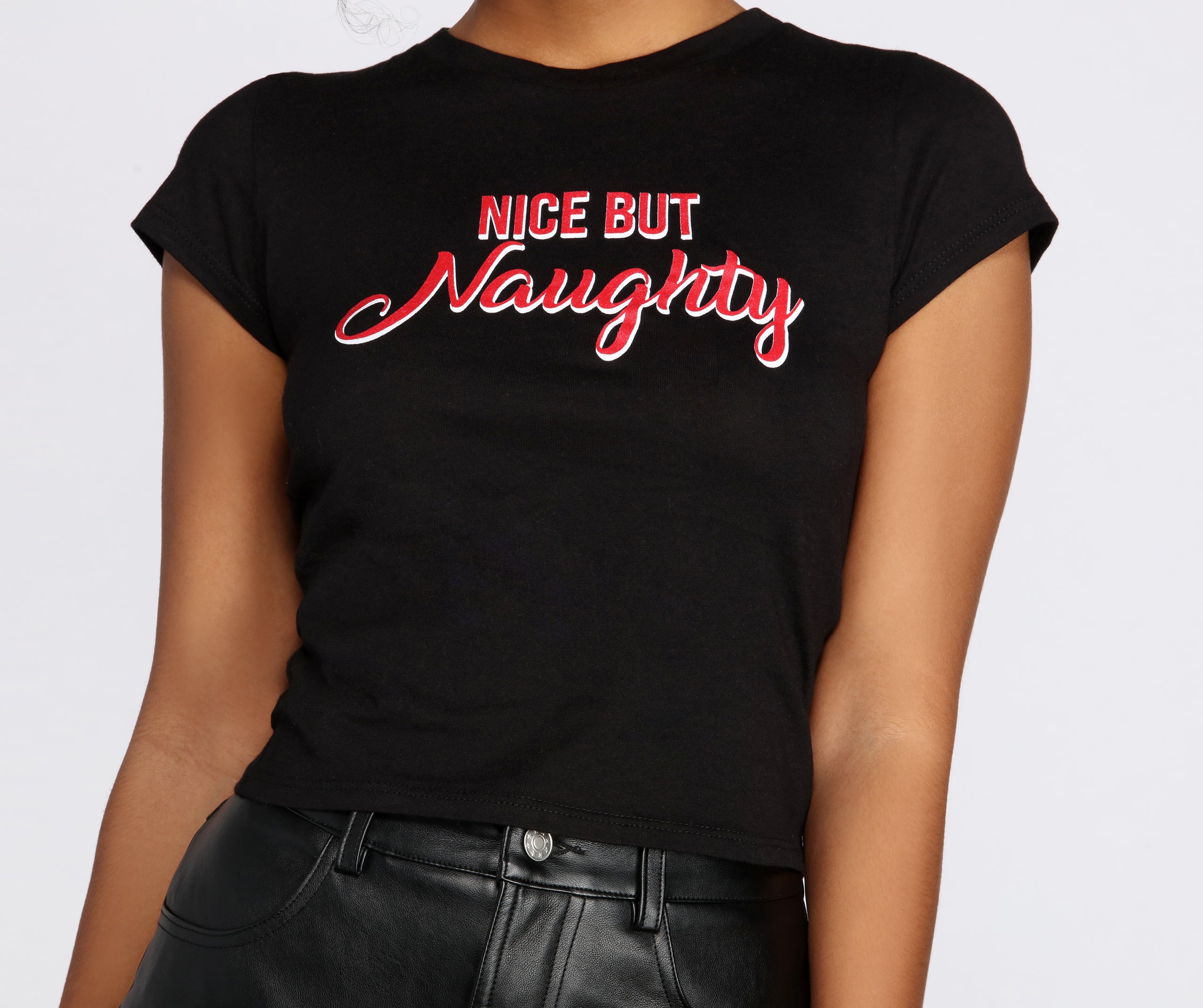 Nice But Naughty Graphic Tee