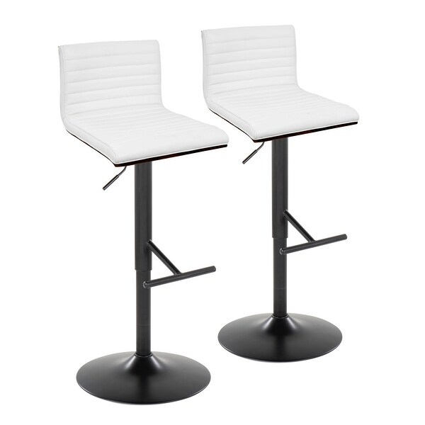 Carson Carrington Tyra Adjustable Bar Stool (Set of 2)