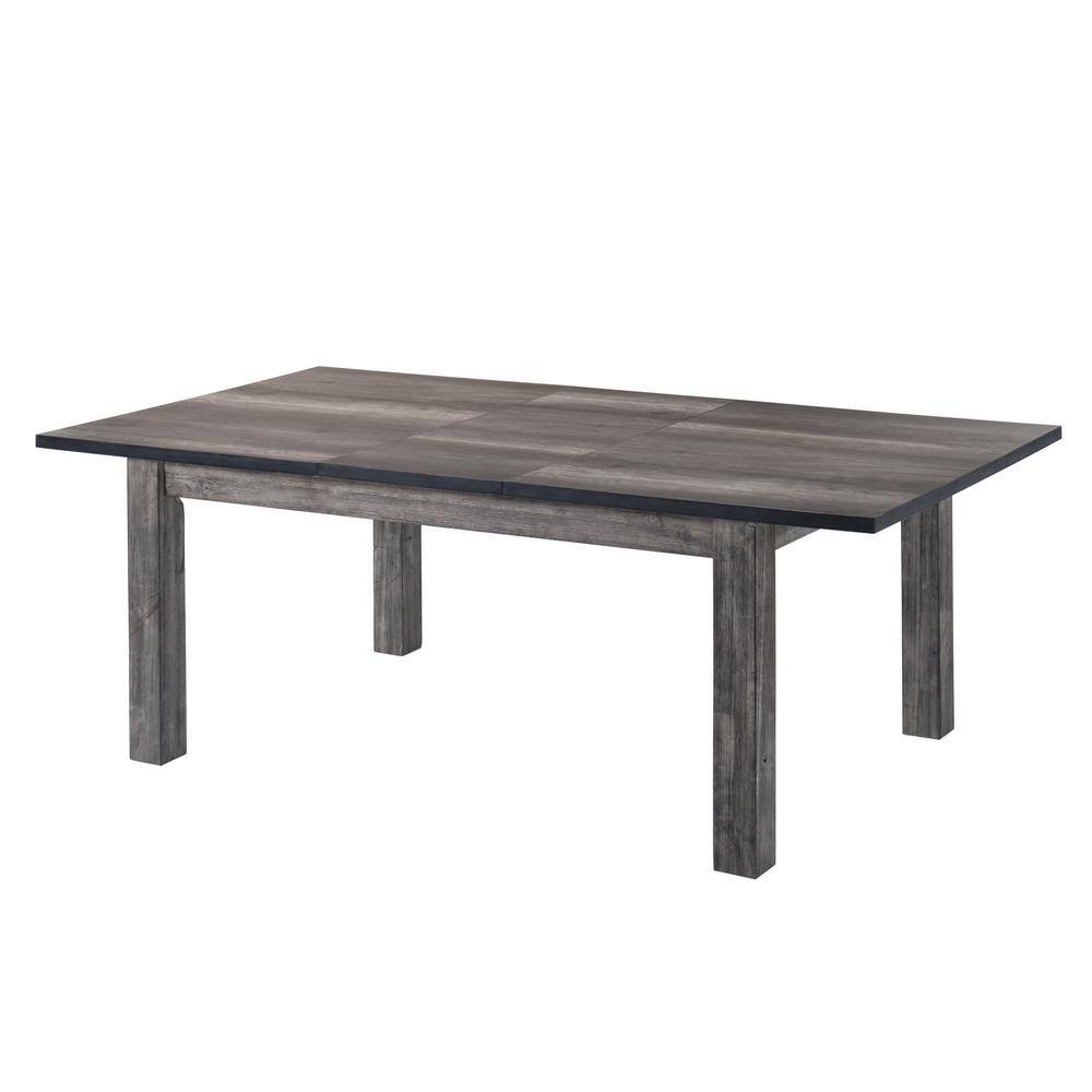 Picket House Furnishings Grayson Rustic Gray Oak Dining Table DNH100DT