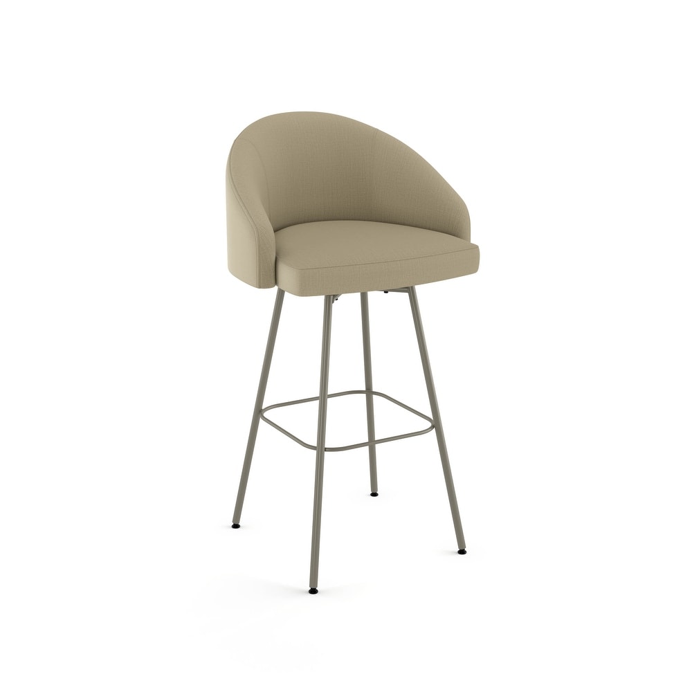 Amisco Nelly Swivel Counter and Bar Stool