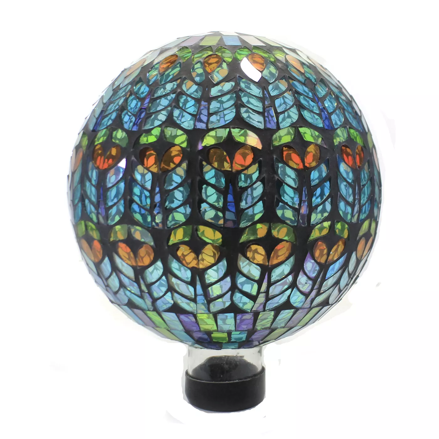 Echo Valley (#8269) Mediterrano Mosaic Globe Gazing Ball Yard Decor， 10