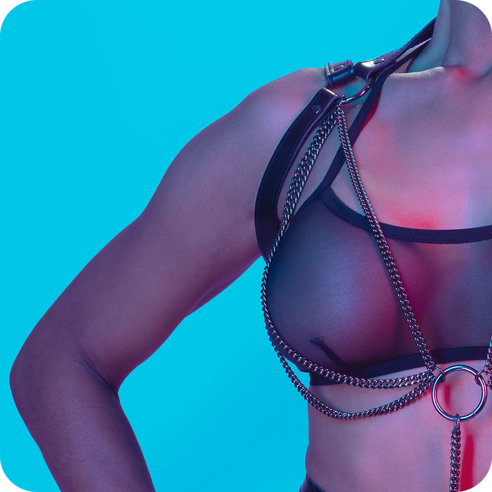 Euphoria Multi Chain Halter Harness