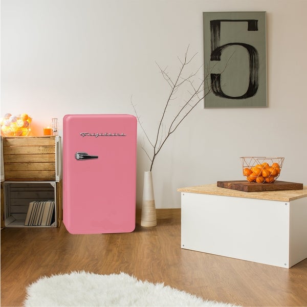 3.2 cu ft Single Door Retro Compact Fridge