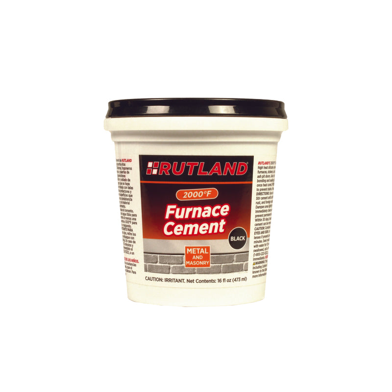 FURNACE CEMENT BLK 16OZ