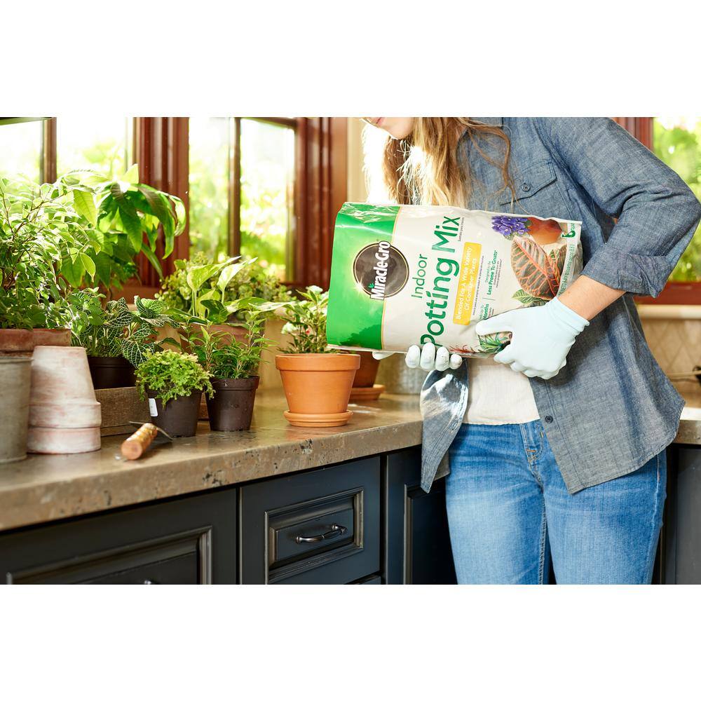 Miracle-Gro 6 qt. Indoor Potting Mix (2-Pack) VB300517