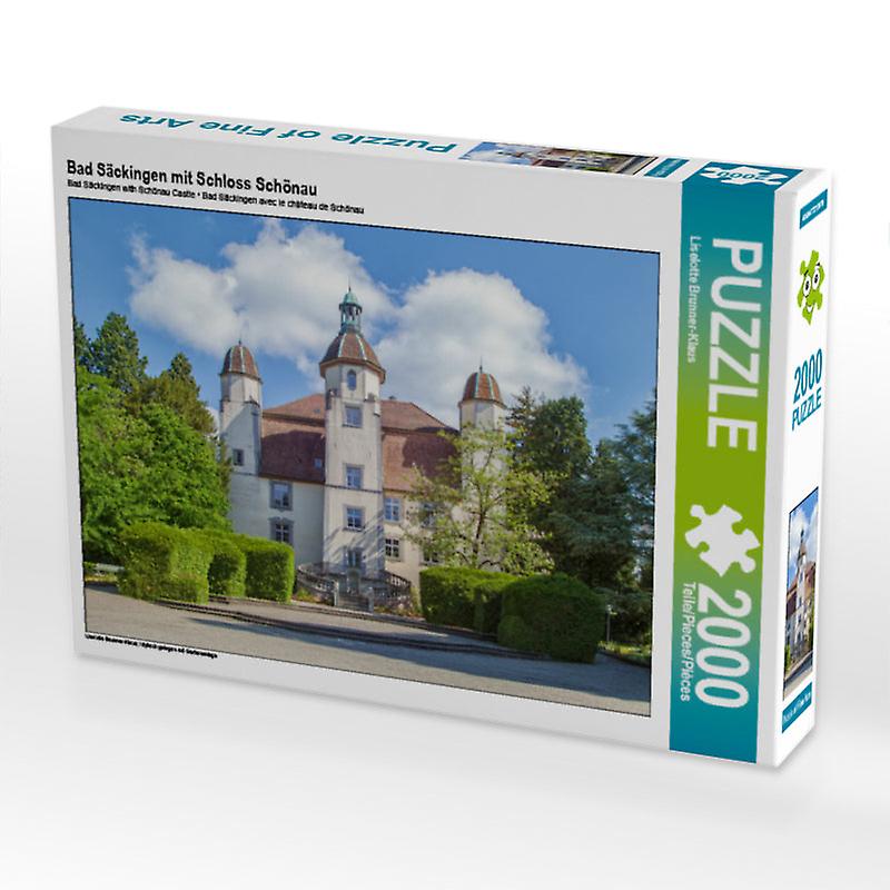 Bad s?ckingen mit schloss sch?nau   calvendo foto puzzle