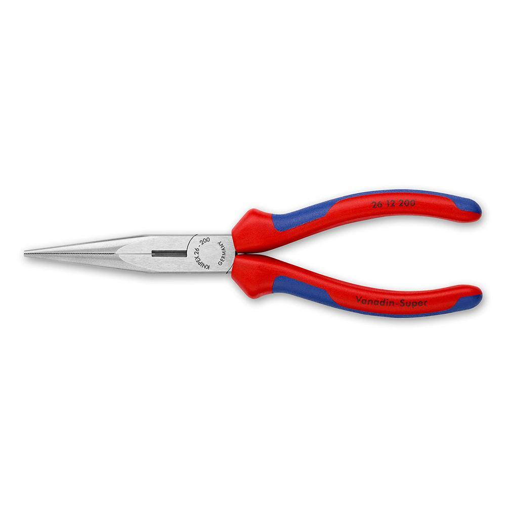 KNIPEX 3-Piece Combination Long Nose Pliers with Diagonal-Comfort Grip 00 20 11