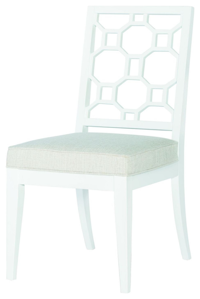 Legacy Classic Chelsea by Rachael Ray Lattice Back Side Chair Set of 2   Transitional   Dining Chairs   by Unlimited Furniture Group  Houzz