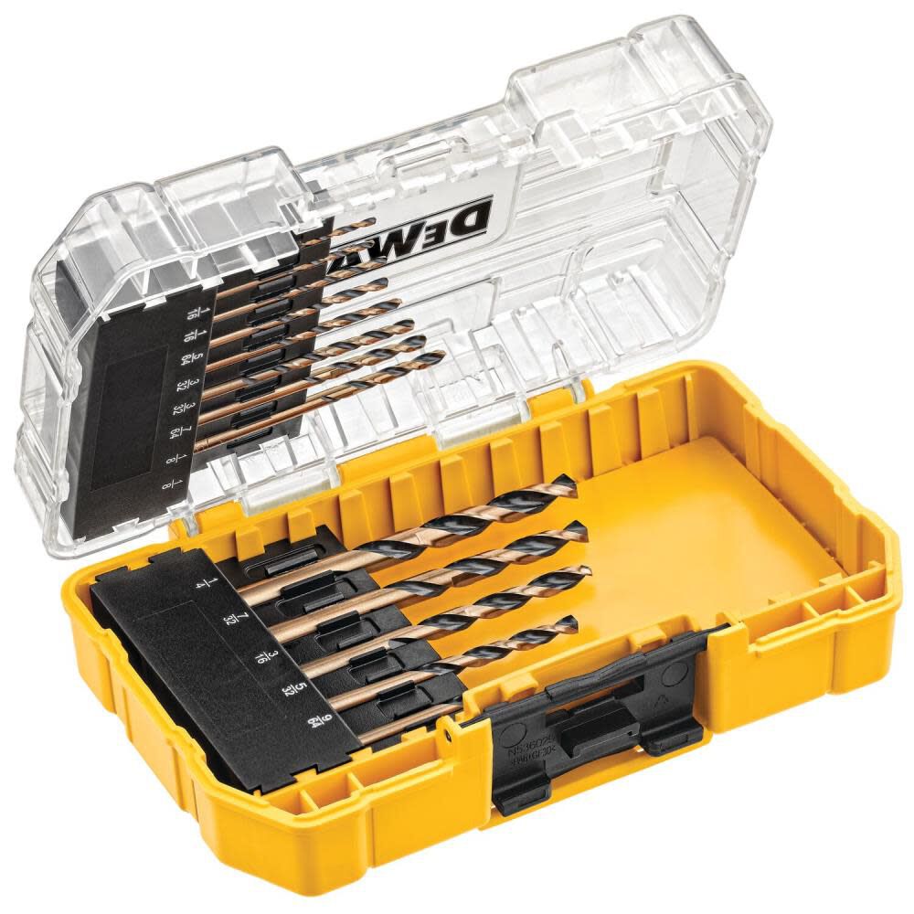 DW 13 Pc Black Oxide Drill Bit Set DW1163 from DW