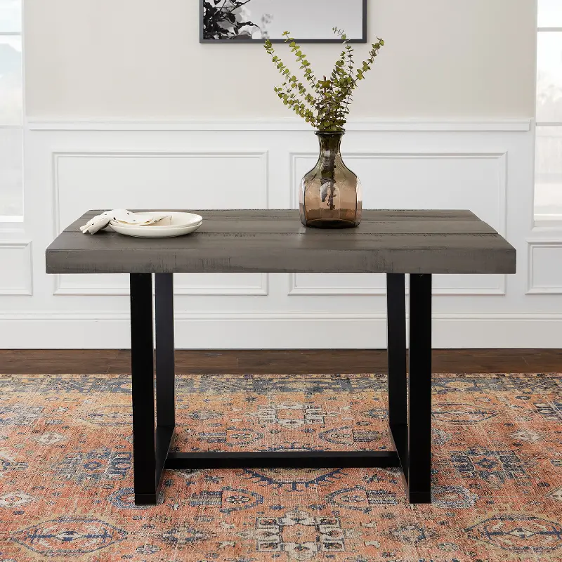 Durange Rustic Gray Dining Room Table - Walker Edison