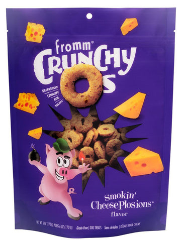 Fromm Crunchy O's Smokin' CheesePlosions Dog Treats