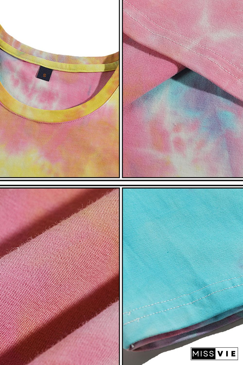 Tie Dye Short Sleeve Men's T-Shirt