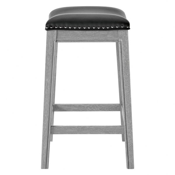 Grover Faux Leather Upholstered Counter Stool