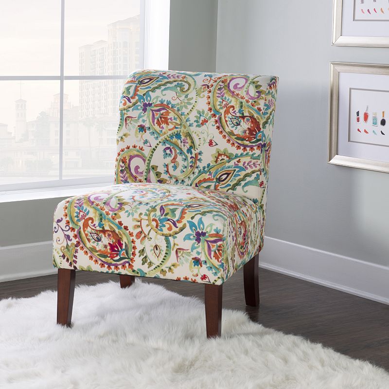 Linon Julie Slipper Accent Chair