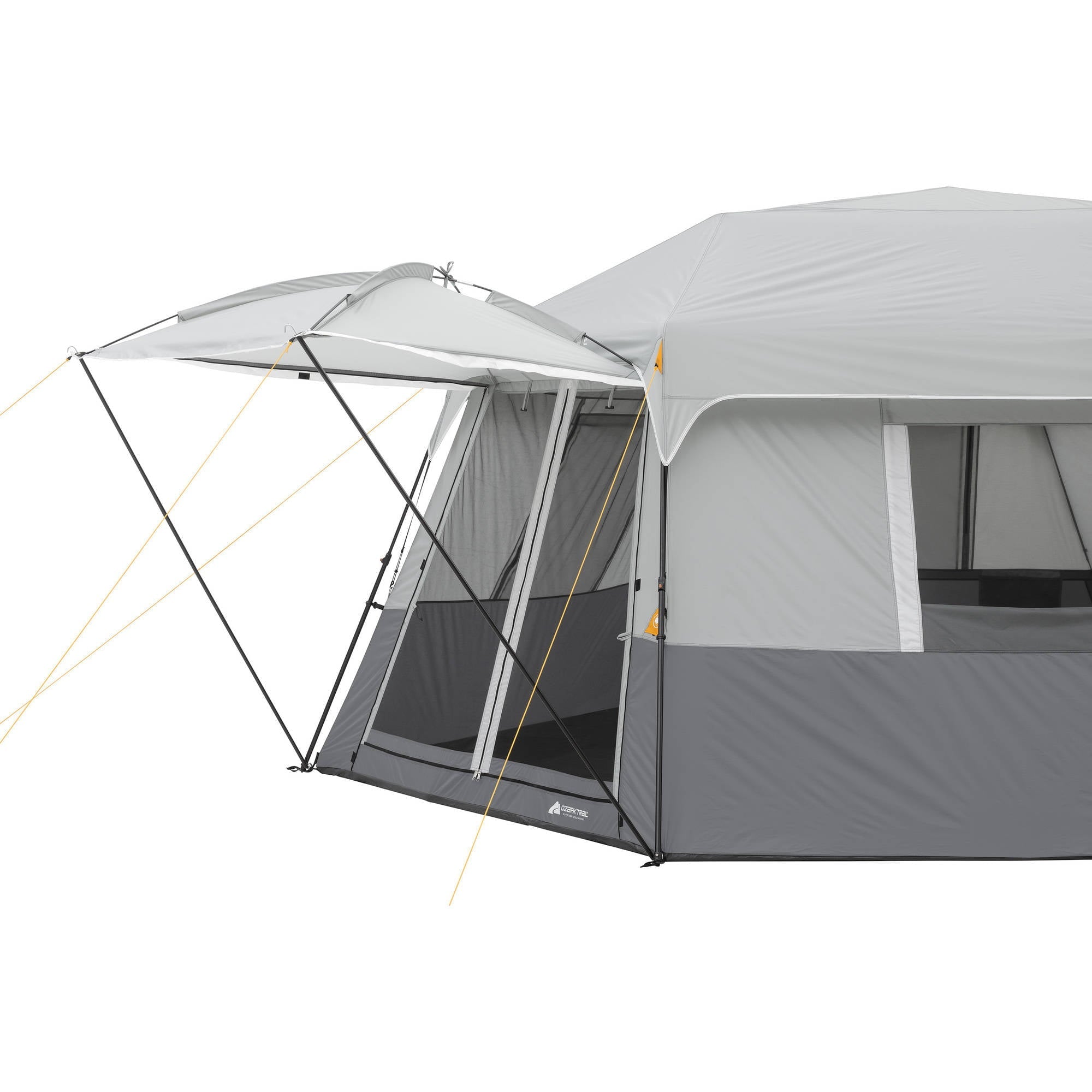 Ozark Trail 17' x 15' Person Instant Hexagon Cabin Tent, Sleeps 11