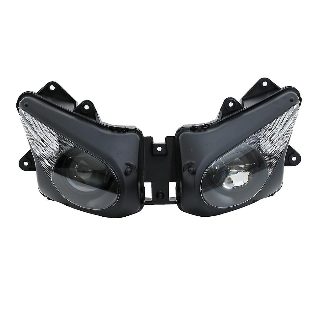 Born Pretty Motorcycle Headlight Headlamp Light Lamp Lens Assembly For Kawasaki Zx 10r 2006 2007 06 07