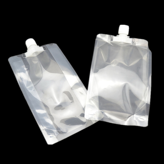 Muka 50 PCS Clear Spouted Side Gusseted Bag  Good ...