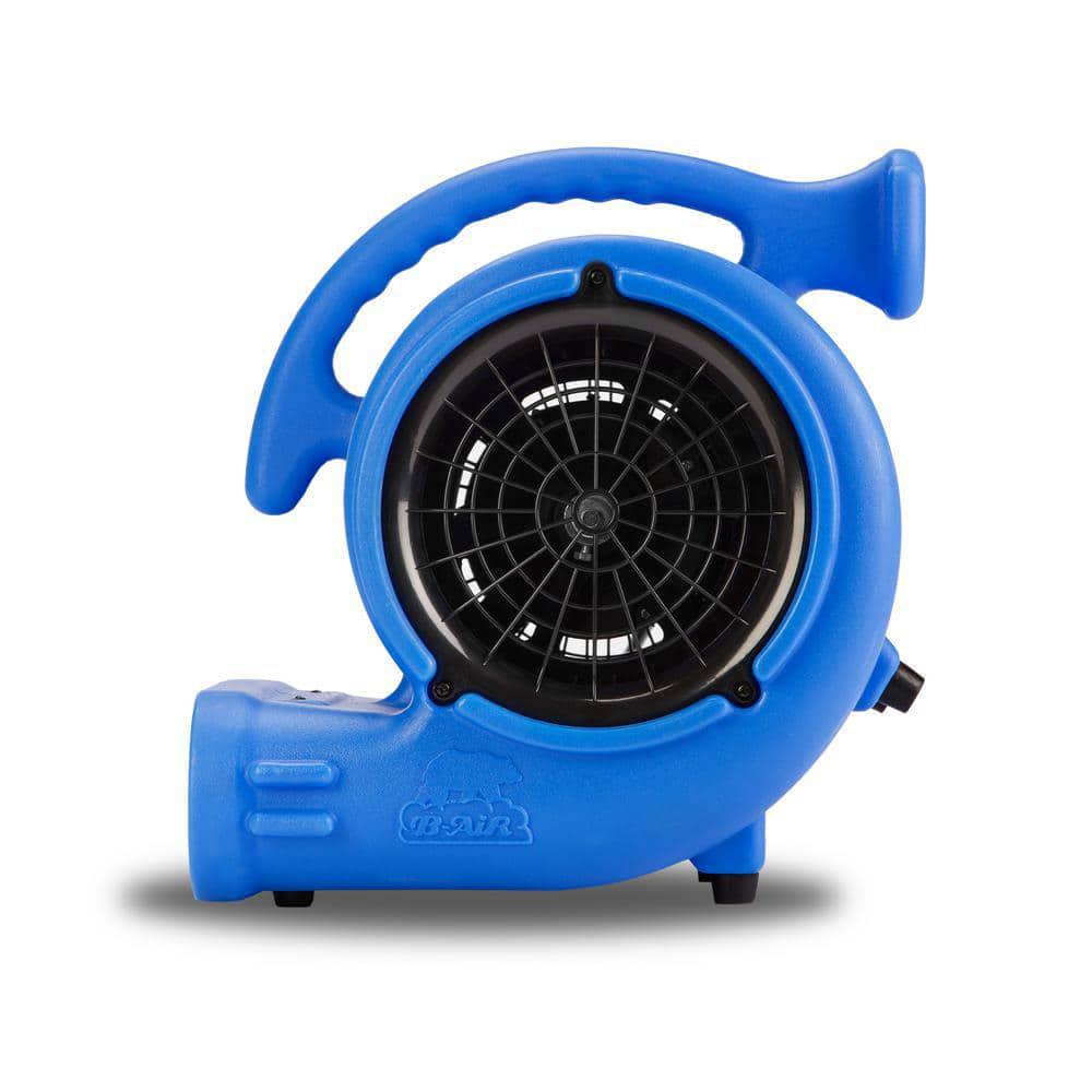 BAir 13 HP Air Mover for Water Damage Restoration Carpet Dryer Janitorial Floor Blower Fan in Blue