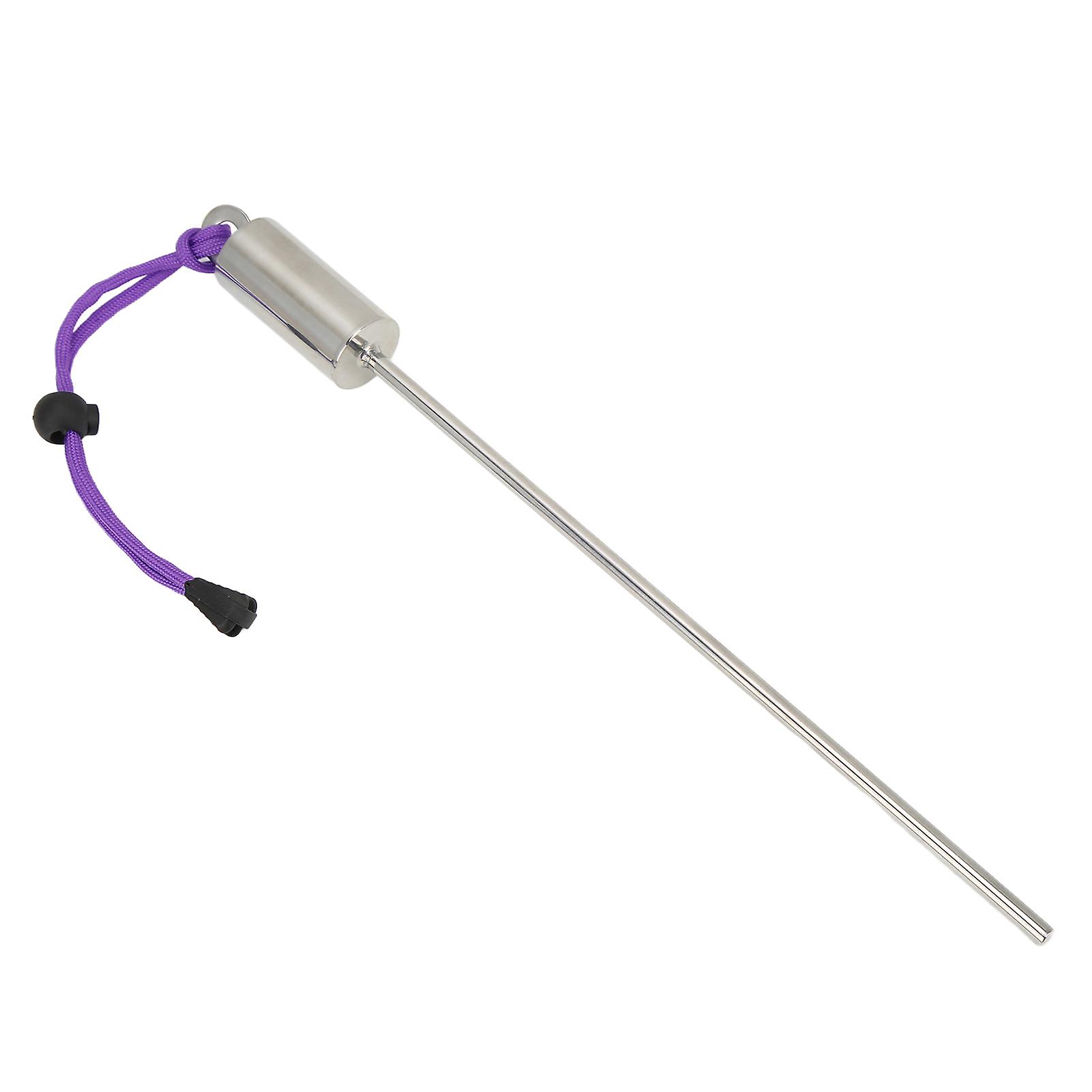 Tooke 30cm Diving Stick Pointer Rod With Scale Underwater Shaker Noise Maker With Lanyardpurple