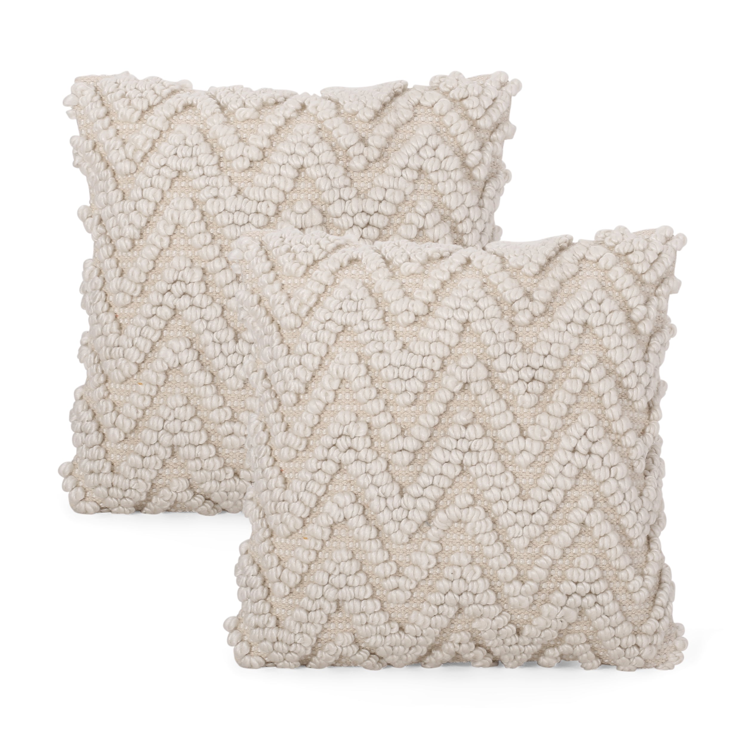 Tiyanna Hand Loomed Boho Throw Pillow