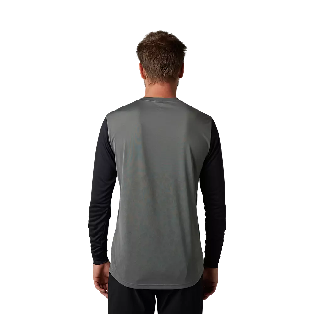 Fox Racing Ranger Tru Dri Long Sleeve MTB Jersey - Pewter