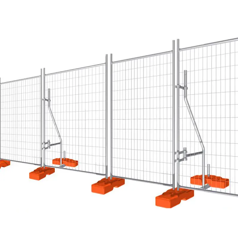 Factory Supply Australia Standard Removable Steel Tube Hoarding Fence Australia Temporary Fence