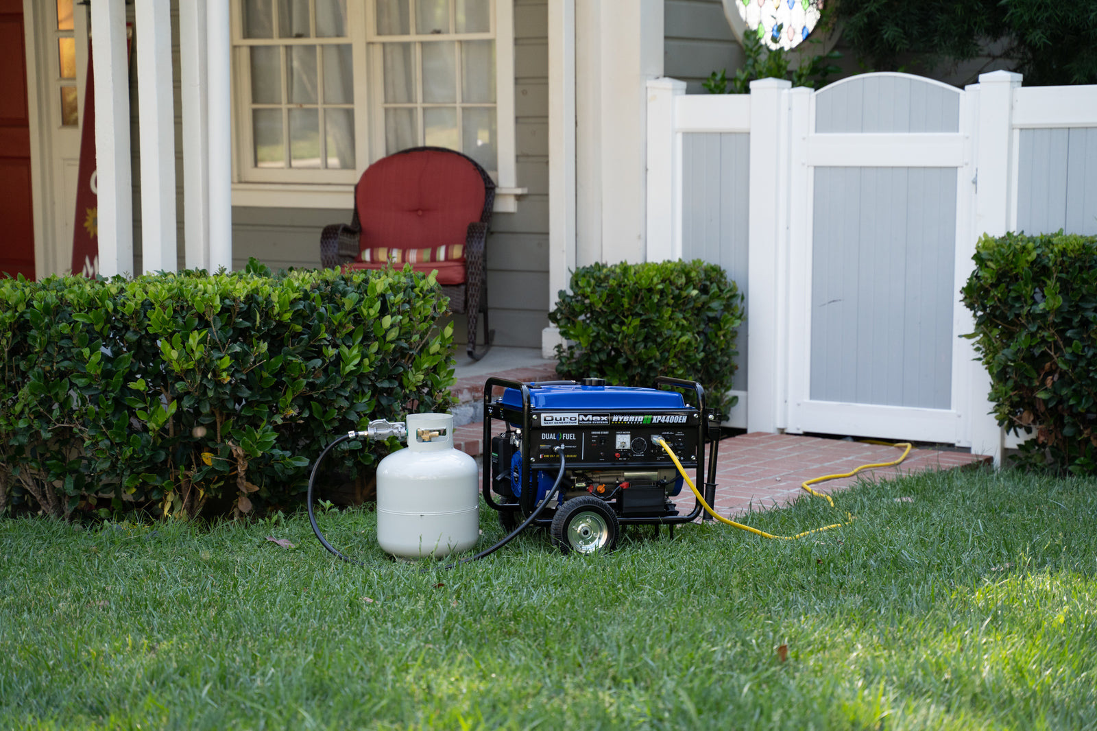 4,400 Watt Dual Fuel Portable Generator