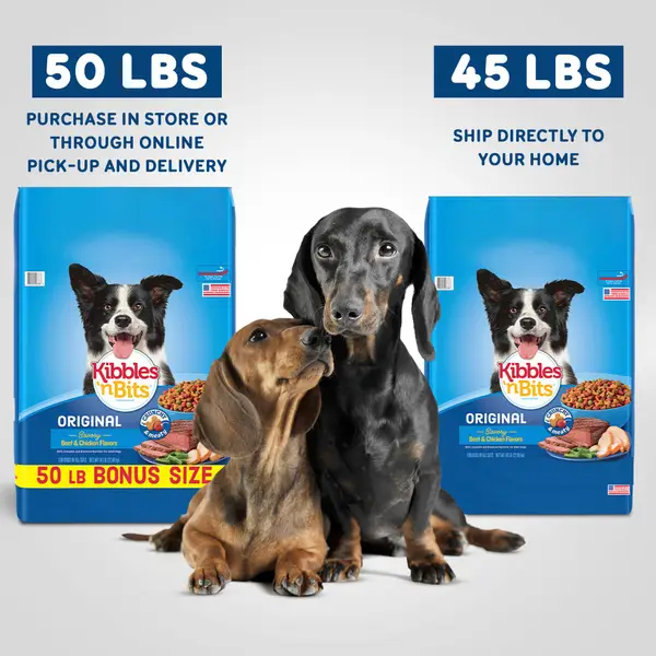 Kibbles 'n Bits 45 lb Original Dog Food