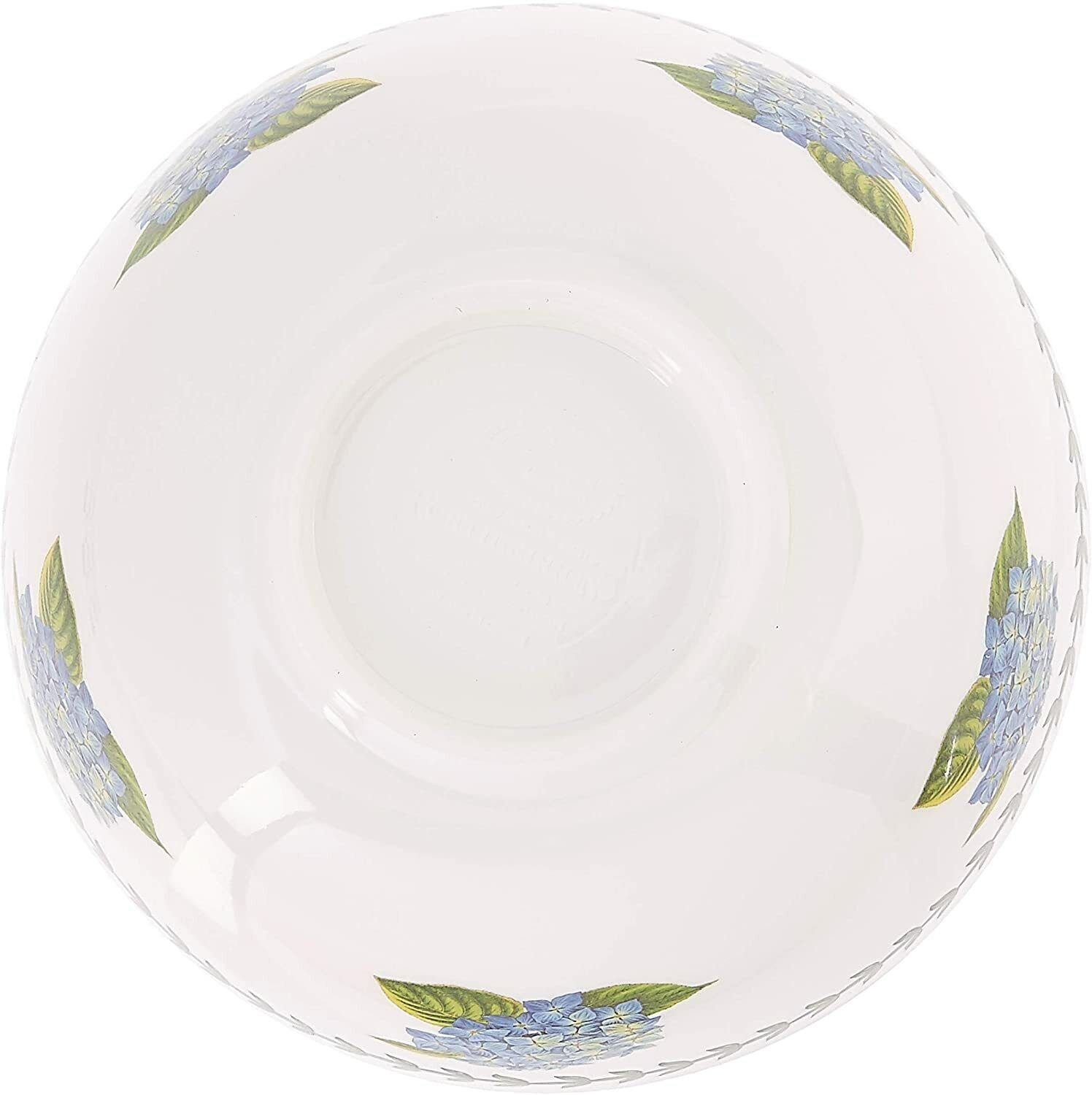 Portmeirion Botanic Garden Set of 4 Melamine Bowls， 7.25 Inch - White