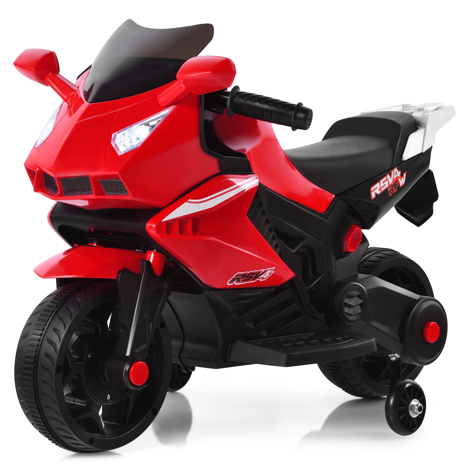 Kids Ride on Motorcycle, Toddler 6V Electric Battery Powered Motorbike